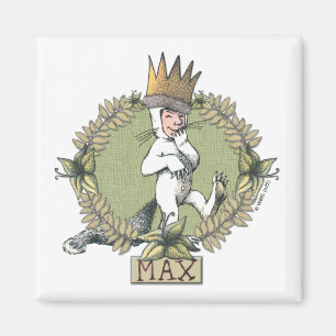 Where the Wild Things Are   Max Badge Magneet