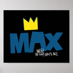 Where the Wild Things Are   Max en Kroon Poster