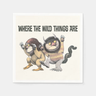 Where the Wild Things Are Twee wilde dingen Servet