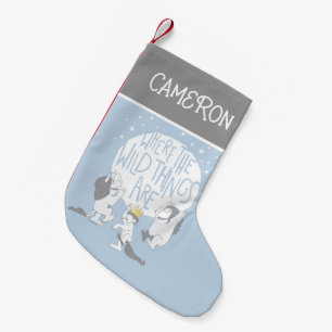 Where The Wild Things Are Voeg je naam toe Kleine Kerstsok