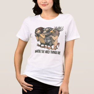 Where the Wild Things Are Wezens Tri-Blend Shirt