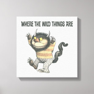 Where the Wild Things Are   Wild Thing Canvas Afdruk
