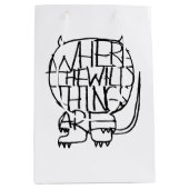 Where the Wild Things Are | Wild Thing-schets Medium Cadeauzakje (Voorkant)