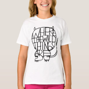 Where the Wild Things Are Wild Thing-schets T-shirt