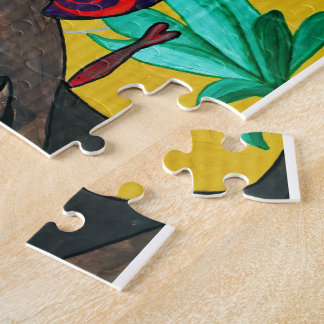 Where Thoughts Swim | Zwarte Vrouw Kunst Afrocentr Legpuzzel