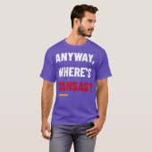 Wheres Kansas T-shirt (Voorkant volledig)