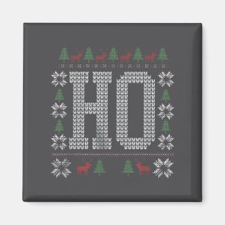 Where's My Ho At_ Ho Merry Christmas Holiday Coupl Magneet