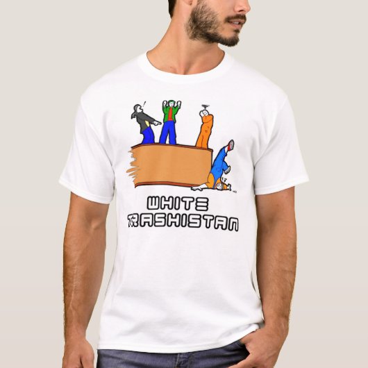 Whikte Trashistan T Shirt (Voorkant)