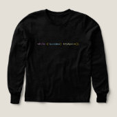 While Not Success Try Again-Programming Humor Gift (Motif recto)