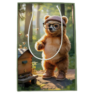 Whim Bear Imker in een Zonnig Bos Medium Cadeauzakje