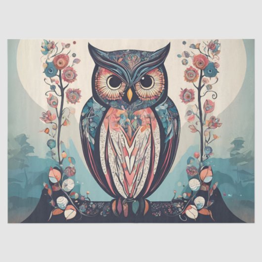 Whim Owl Tissuepapier (Voorkant)