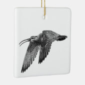 Whimbrel Keramisch Ornament (Rechts)