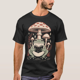 Whimieke Pad Die Geniet Van Literatuur Onder Een T-shirt
