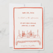 Whimige Koper Save The Date Uitnodiging (Achterkant)