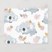Whimiscal Koala-bloemen Advies voor ouders Flyer (Achterkant)