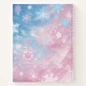 Whimscal Snowflake Journal, Carnet d'hiver (Dos)