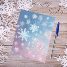 Whimscal Snowflake Journal, Winter Notitieboek
