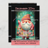 Whimsey Sinterklaas Cutie Kerstfeest Kaart (Voorkant / Achterkant)