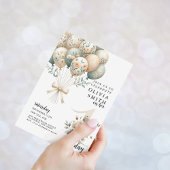 Whimsical 1e verjaardag kaart