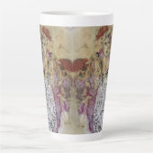 Whimsical 3 Face Love Amy Original Painting  Latte Mok (Voorkant)