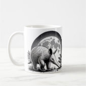 Whimsical Aardvark Mok voor Dierenvrienden (Links)