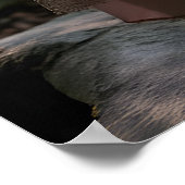 Whimsical Afternoon Tea Setup in het Mystieke Bos Poster (Hoek)