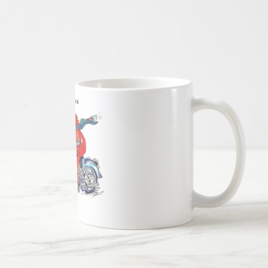 Whimsical Alaska King Crab op Mok motorfiets (Rechts)