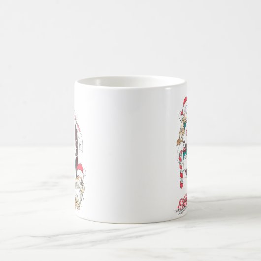 Whimsical Alaska Wildlife Coffee Mok (Center)