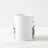 Whimsical Alaska Wildlife Coffee Mok (Center)