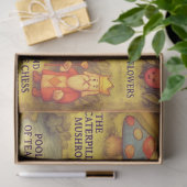 Whimsical Alice Adventures in Wonderland Map Tissuepapier (Geschenk)