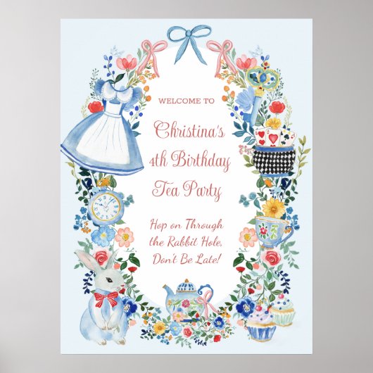 Whimsical Alice au pays des merveilles Affiche de (Devant)