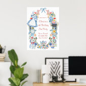 Whimsical Alice au pays des merveilles Affiche de  (Bureau à domicile)