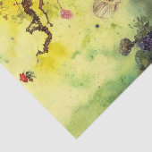 Whimsical Alice in Wonderland Decoupage Tissuepapier (Detail)