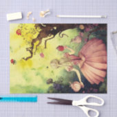 Whimsical Alice in Wonderland Decoupage Tissuepapier (Craft)