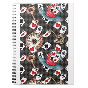 Whimsical Alice in Wonderland Laptop Hoesje Notitieboek