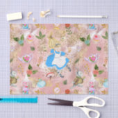 Whimsical Alice's avonturen in Wonderland Fun Tissuepapier (Craft)