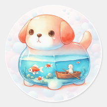 Whimsical Animal Jars - Hond -