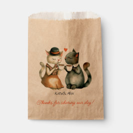 Whimsical Animal Themed Thank-You Gift Bags Bedankzakje
