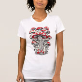 Whimsical Anime Vibes Mushroom T-shirt (Voorkant)