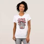 Whimsical Anime Vibes Mushroom T-shirt (Voorkant volledig)