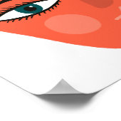 Whimsical Apple Art Poster (Hoek)