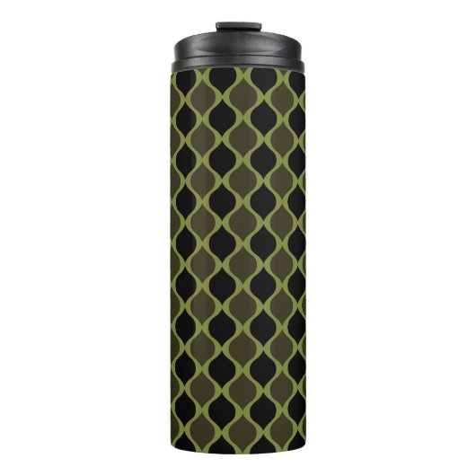 Whimsical Army thema Patroon Thermosbeker (Voorkant)