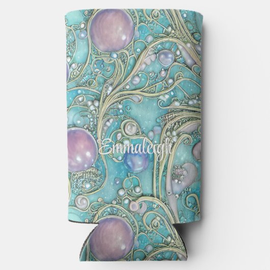 Whimsical Art Nouveau Monogram (Achterkant)