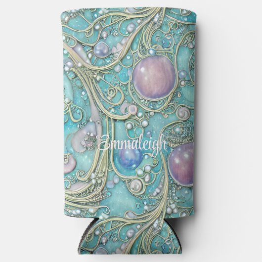 Whimsical Art Nouveau Monogram (Voorkant)