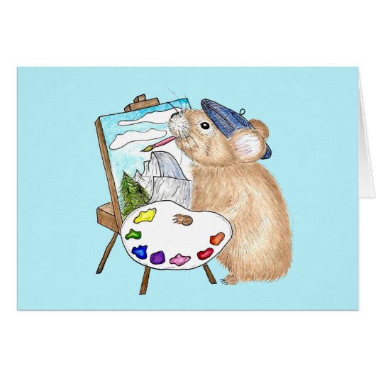 Whimsical Artist Pika Schilting Yosemite (Voorkant Horizontaal)