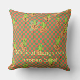 Whimsical, Artsy Magical Fun Kussen