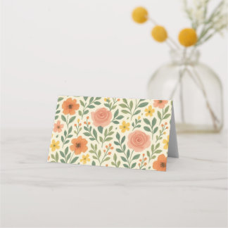 Whimsical Autumn Blooms Pattern