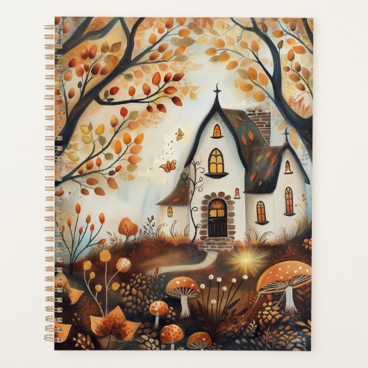 Whimsical Autumn Cottage Planner (Voorkant)