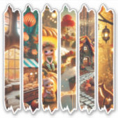 Whimsical Autumnal Magical Washi Tape Planner Sticker (Voorkant)