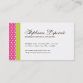 Whimsical Baby Boutique Visitekaartjes (Achterkant)